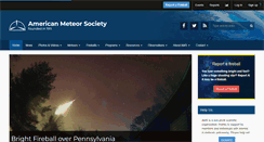 Desktop Screenshot of amsmeteors.org